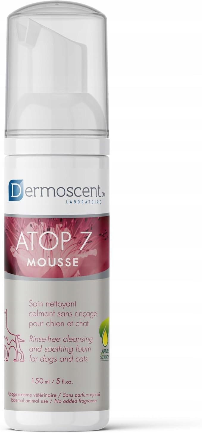 Atop 7 Suchy szampon dla psa i kotaDermoscent