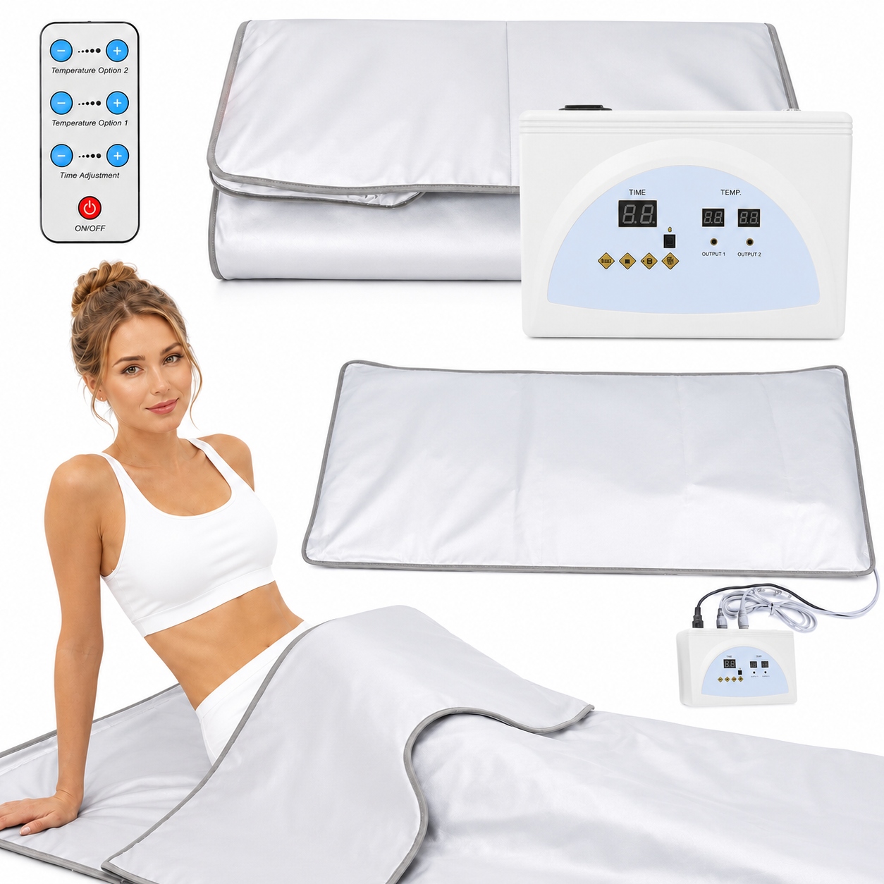 Sauna deka infrared pro intenzivní modelování postavy, zeštíhlující