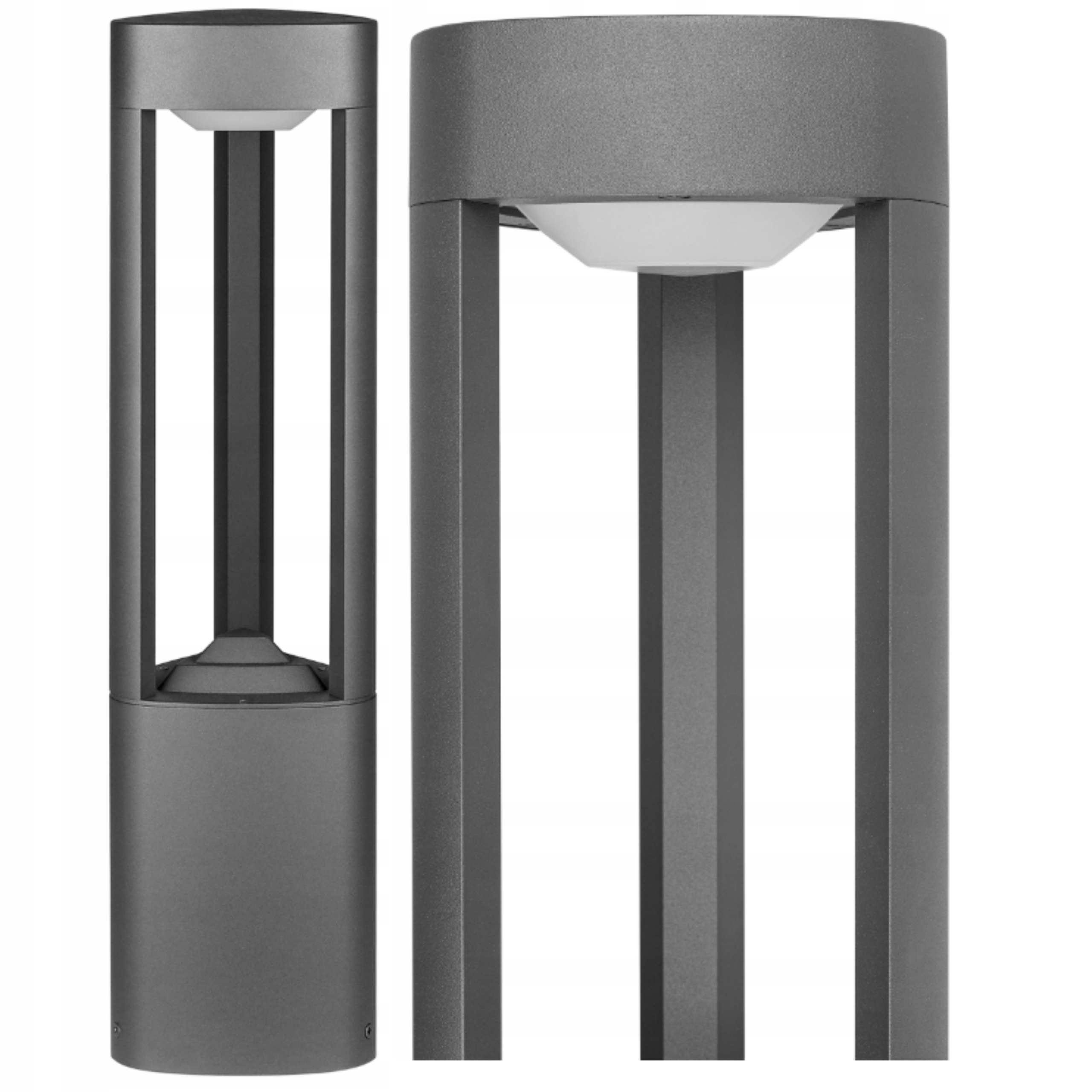 Lampa Led Ogrodowa stojąca 50cm zewnętrzna słupek stojący GX53 Led IP44