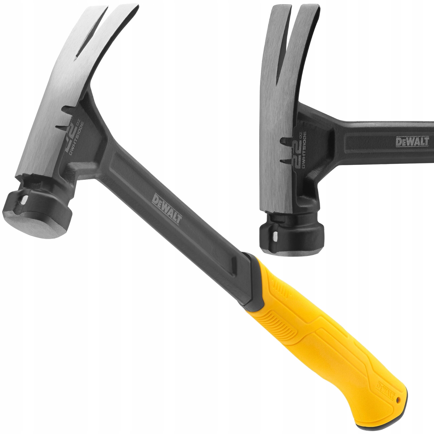 Dewalt Młotek ciesielski stolarski stalowy dekarski 624g DWHT51006-0