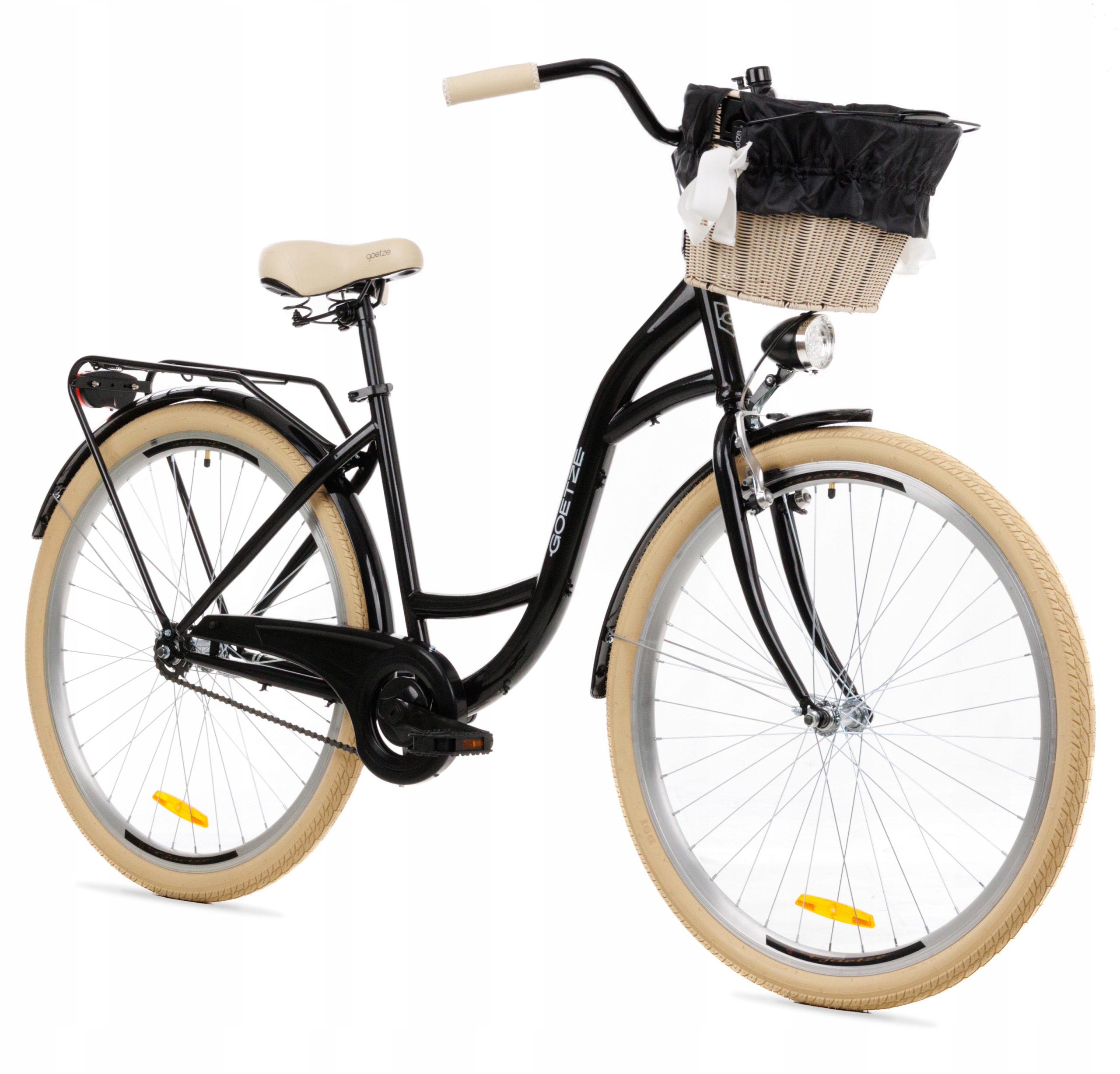 Damski Rower Miejski 28 Lekka Damka Goetze Kosz