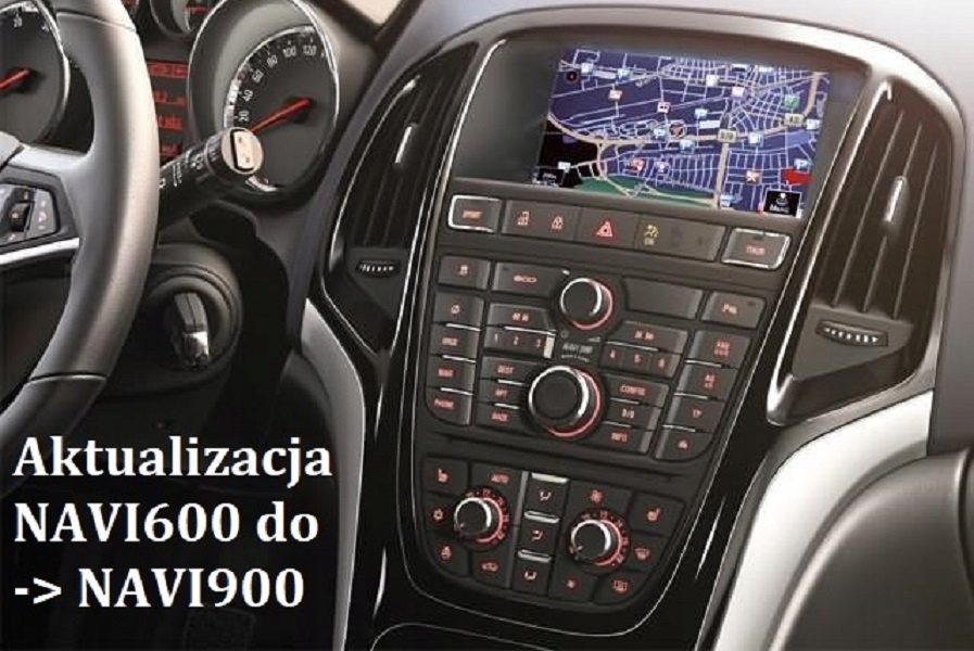Opel Chevrolet Podwyższenie NAVI600 do NAVI900 3D Radary (płyty CD)