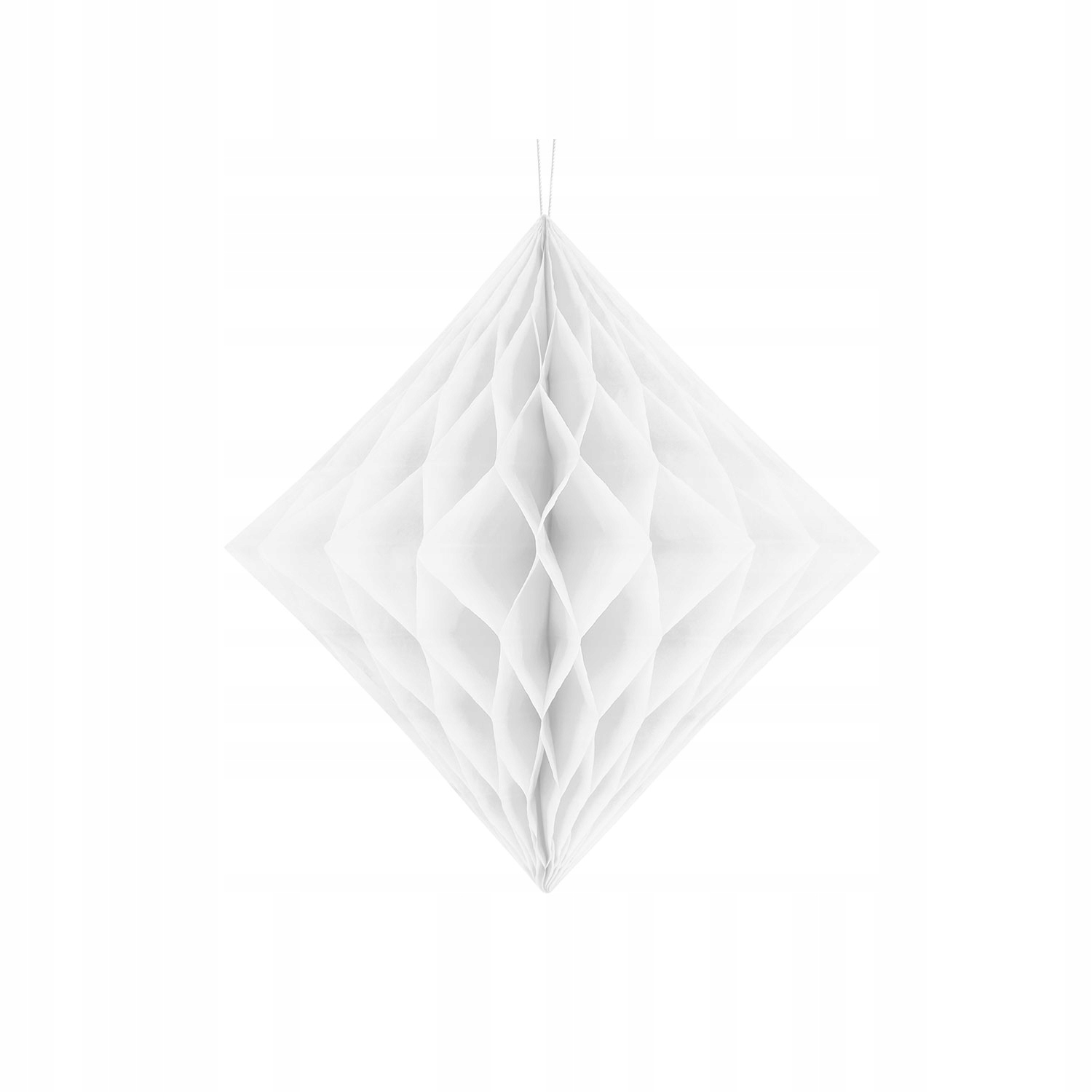 

Diament bibułowy Biały Plaster Miodu 30 cm