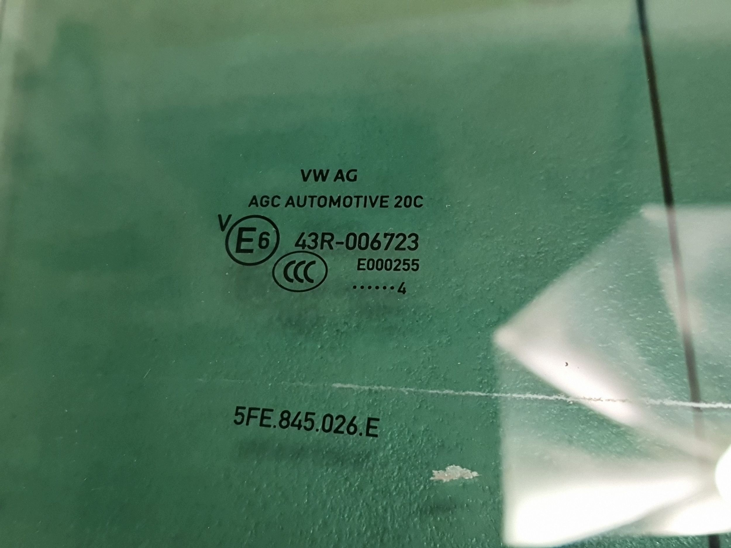 Cupra Leon IV KOMBI window door right rear part 2024 5FE845026E