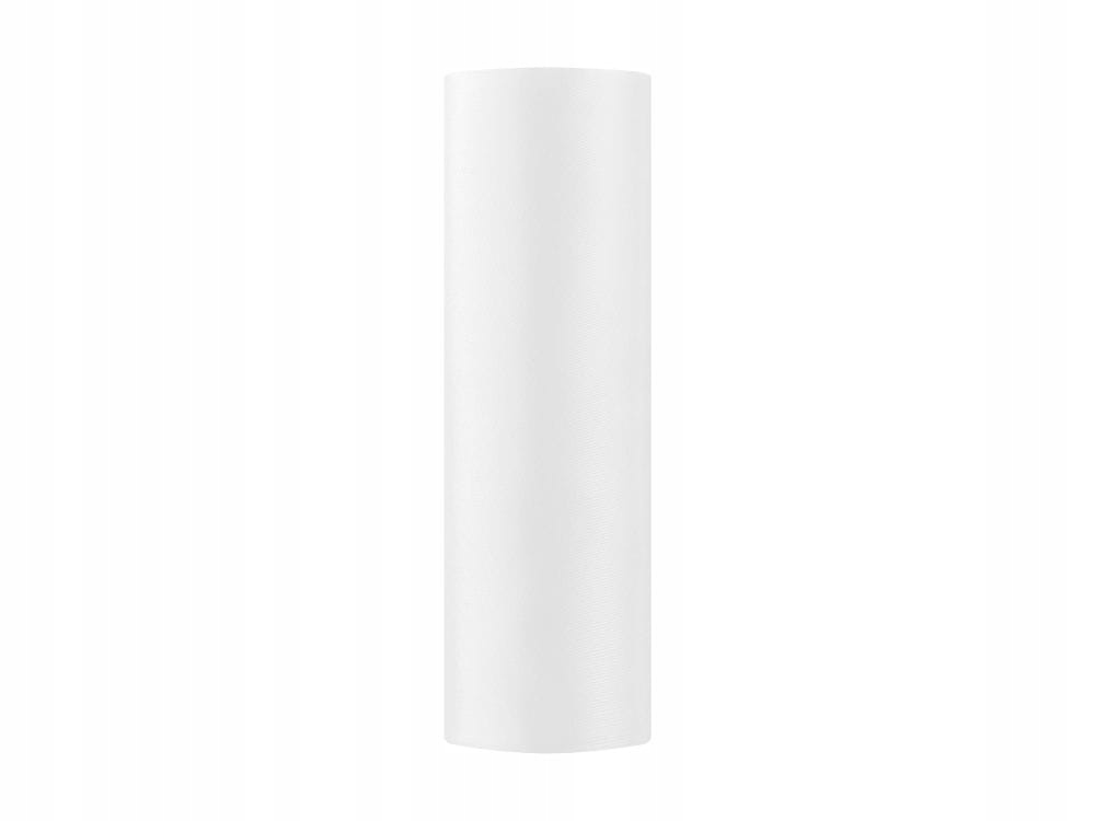 

Satyna biała materiał 16cm x 9m 1 rolka