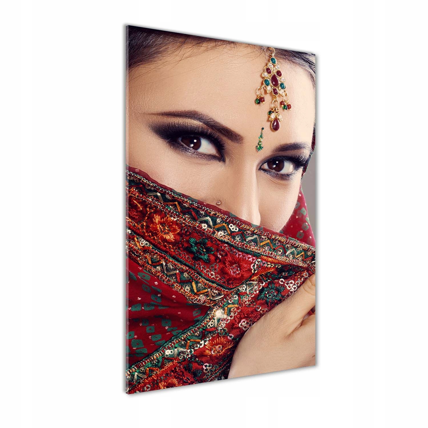 

Foto obraz szkło akrylowe Indyjska kobieta 60x120