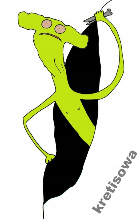 

Męska Koszulka Obcy W Brzuchu Tasiemiec Wzor o4a