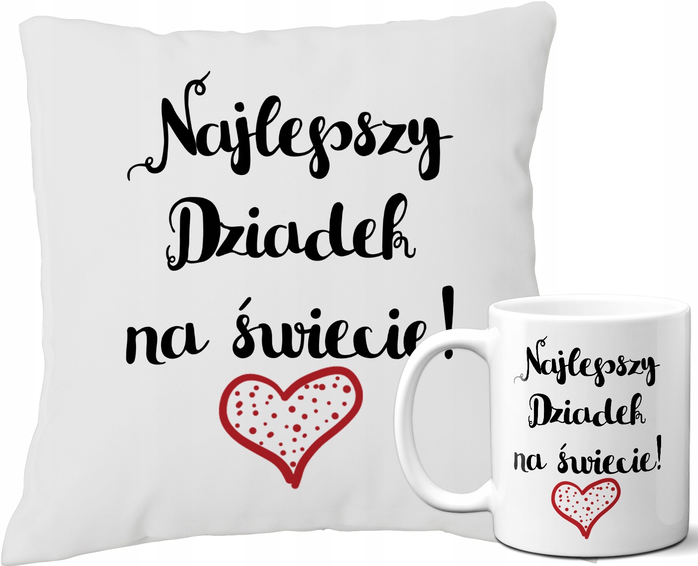 

Poduszka + Kubek - Prezent Dzień Babci Dziadka