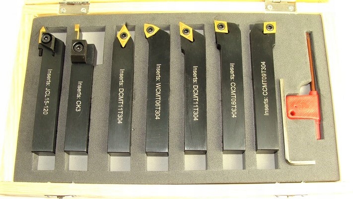 

Noże tokarskie składane 16x16mm Kpl 7szt