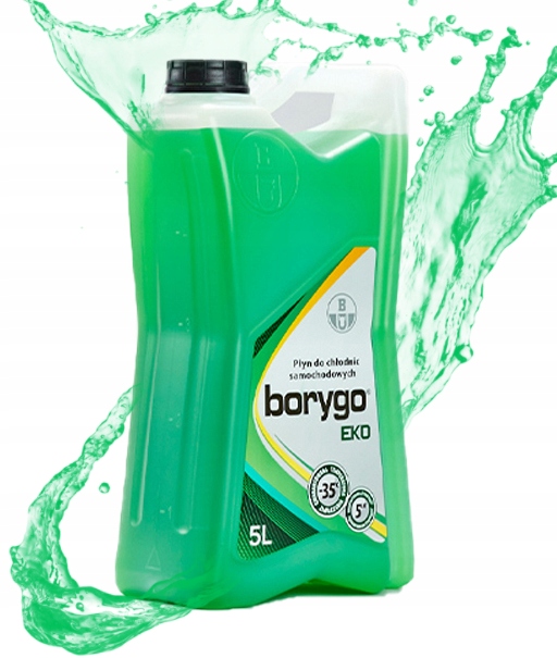 Borygo Eko 5L Gotowy płyn do chłodnic Zielony