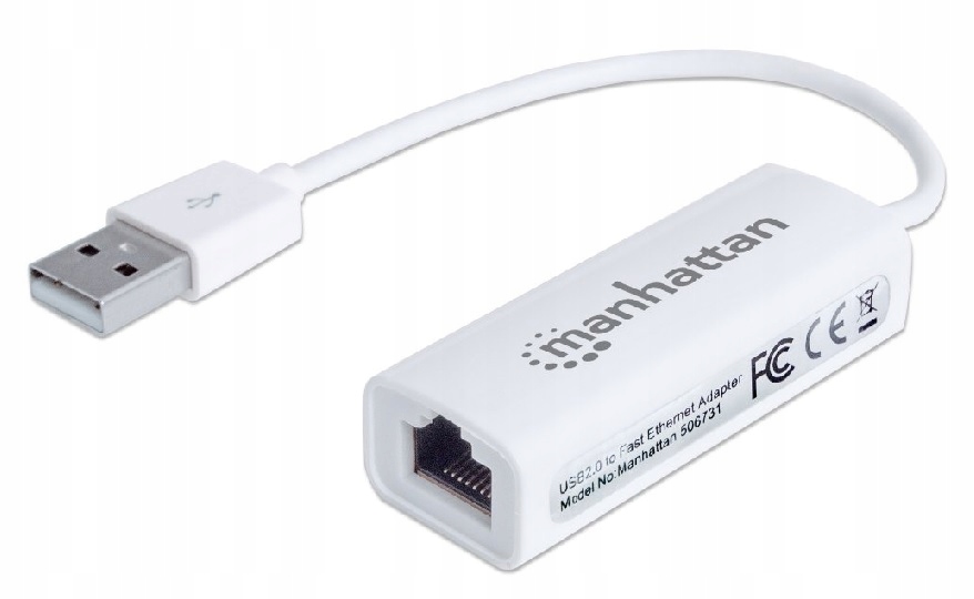 Karta sieciowa Manhattan Ethernet (RJ-45) 100 Mb/s