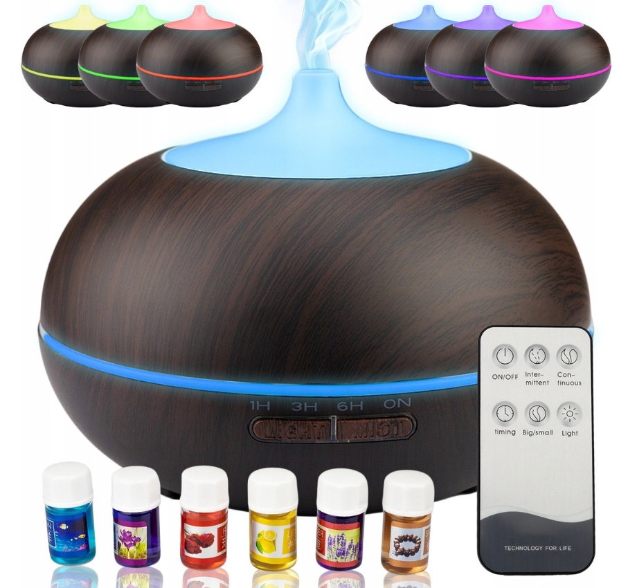 

Nawilżacz Powietrza zapachowy Olejki 4w1 Dyfuzor