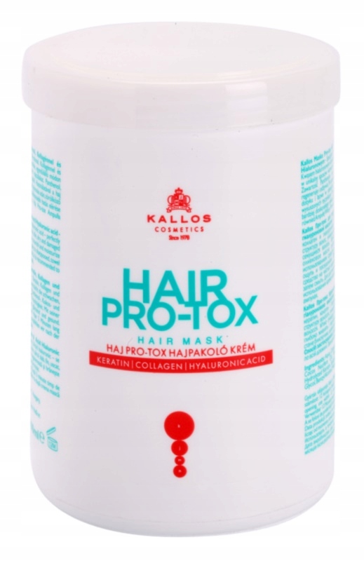 KALLOS KJMN MASKA SŁABE ZNISZCZONE 1000ML