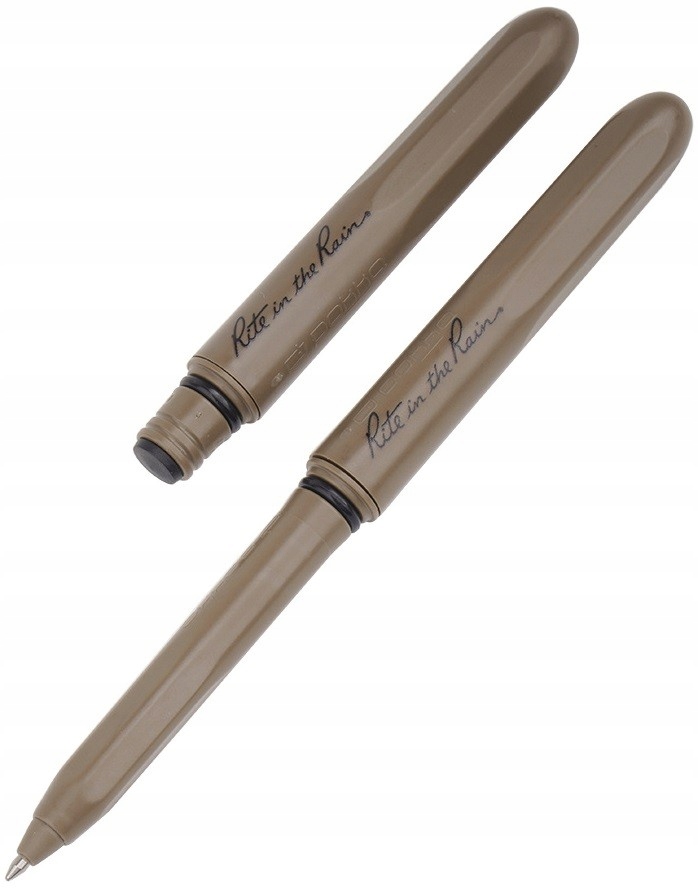 Rite in the Rain Długopis wodoodporny All-Weather Flat Dark Earth 2 szt