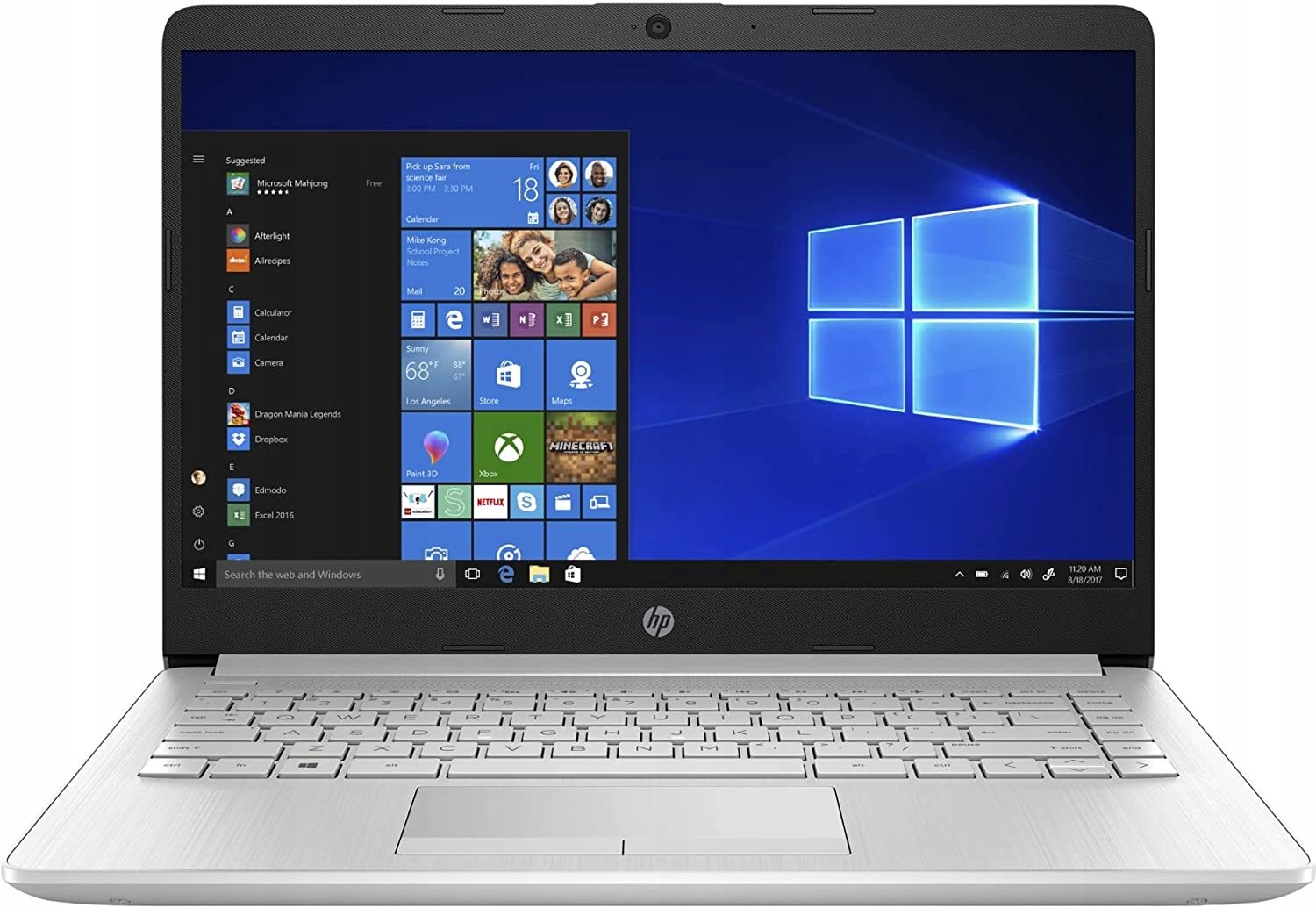 

Hp 14-DK1032WM Ryzen3 14 Fhd 8/256 W11 Silver
