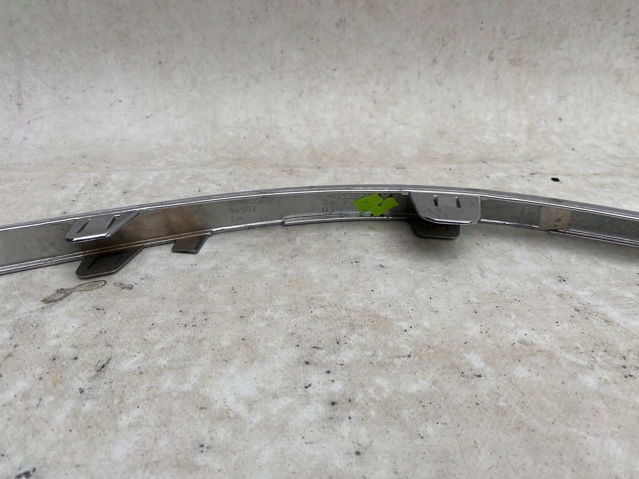 ROVER 75 sedan 99- moulding CHROM bumper front left DPR100890