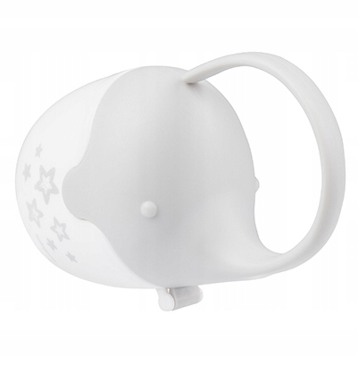 BABYONO POJEMNIK ETUI DO PRZECHOWYWANIA SMOCZKA 0+ Kolor odcienie szarości i srebra