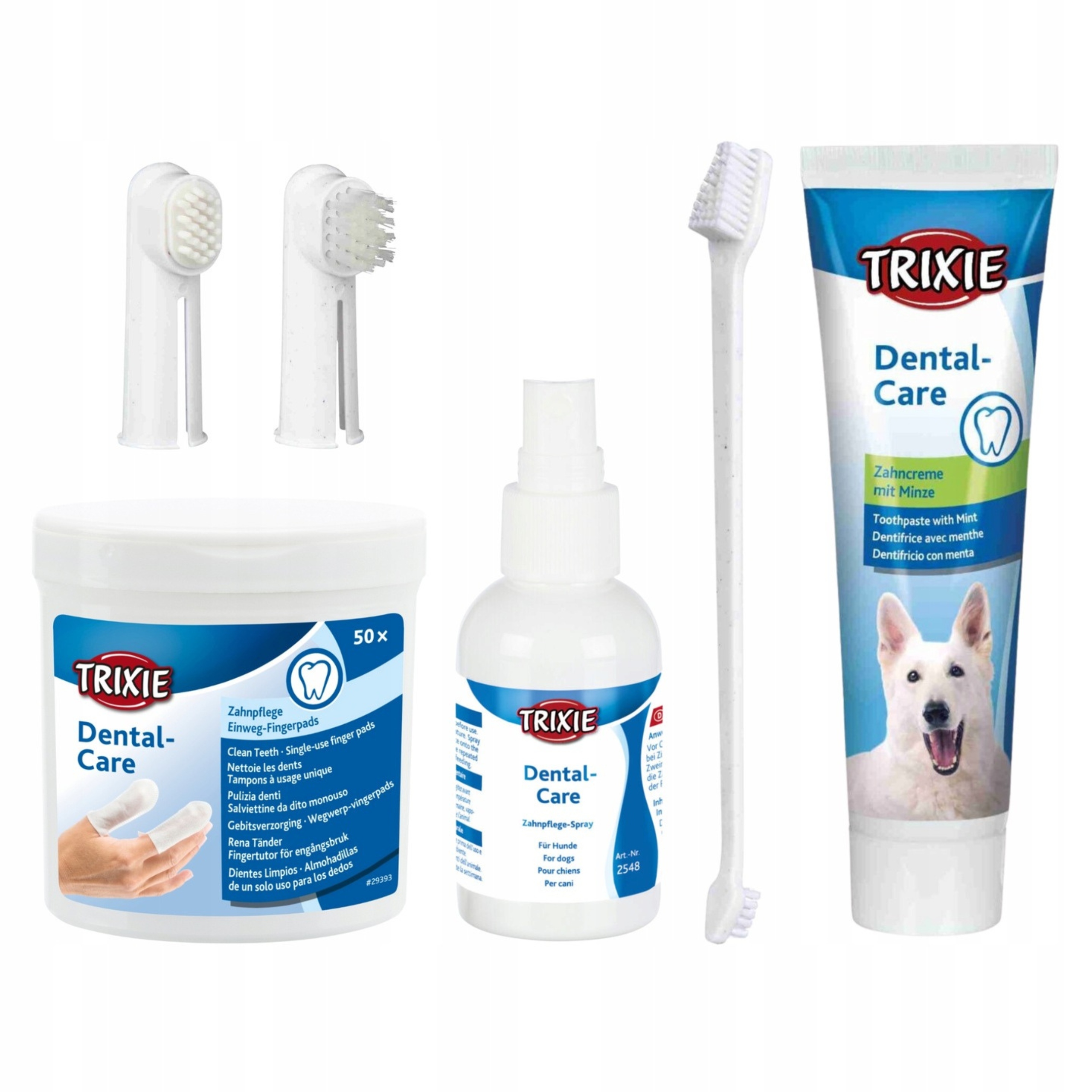 Súprava na čistenie zubov pre psa Trixie