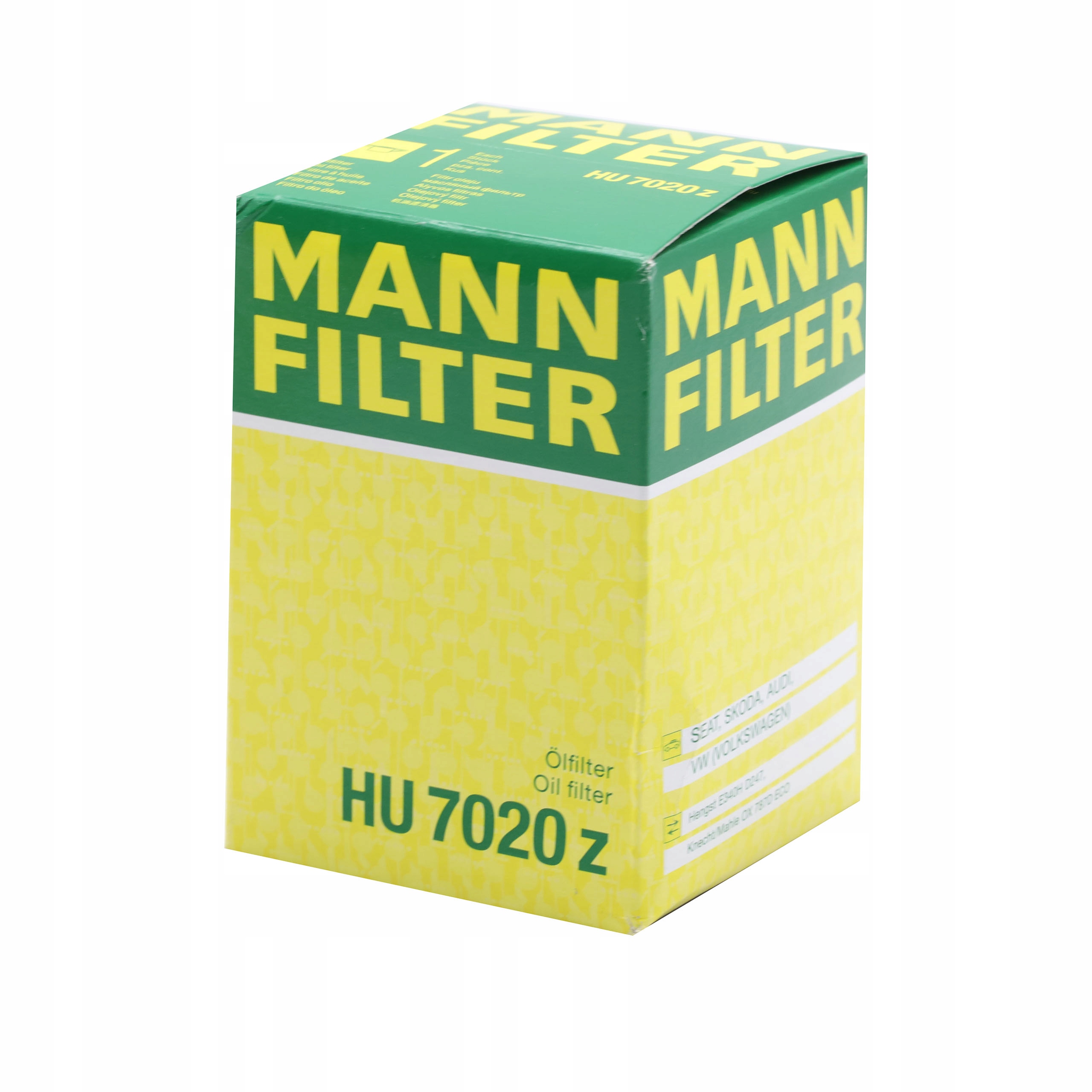 Filtr oleju Filtr oleju MANN-FILTER HU 7020 z - Opinie i ceny na