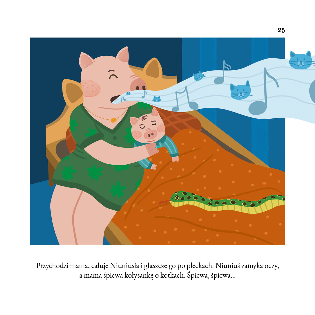 NIUNIUŚ ŚPI BEZ MAMY NATULI TWARDA OPRAWA Tytuł Niuniuś śpi bez mamy