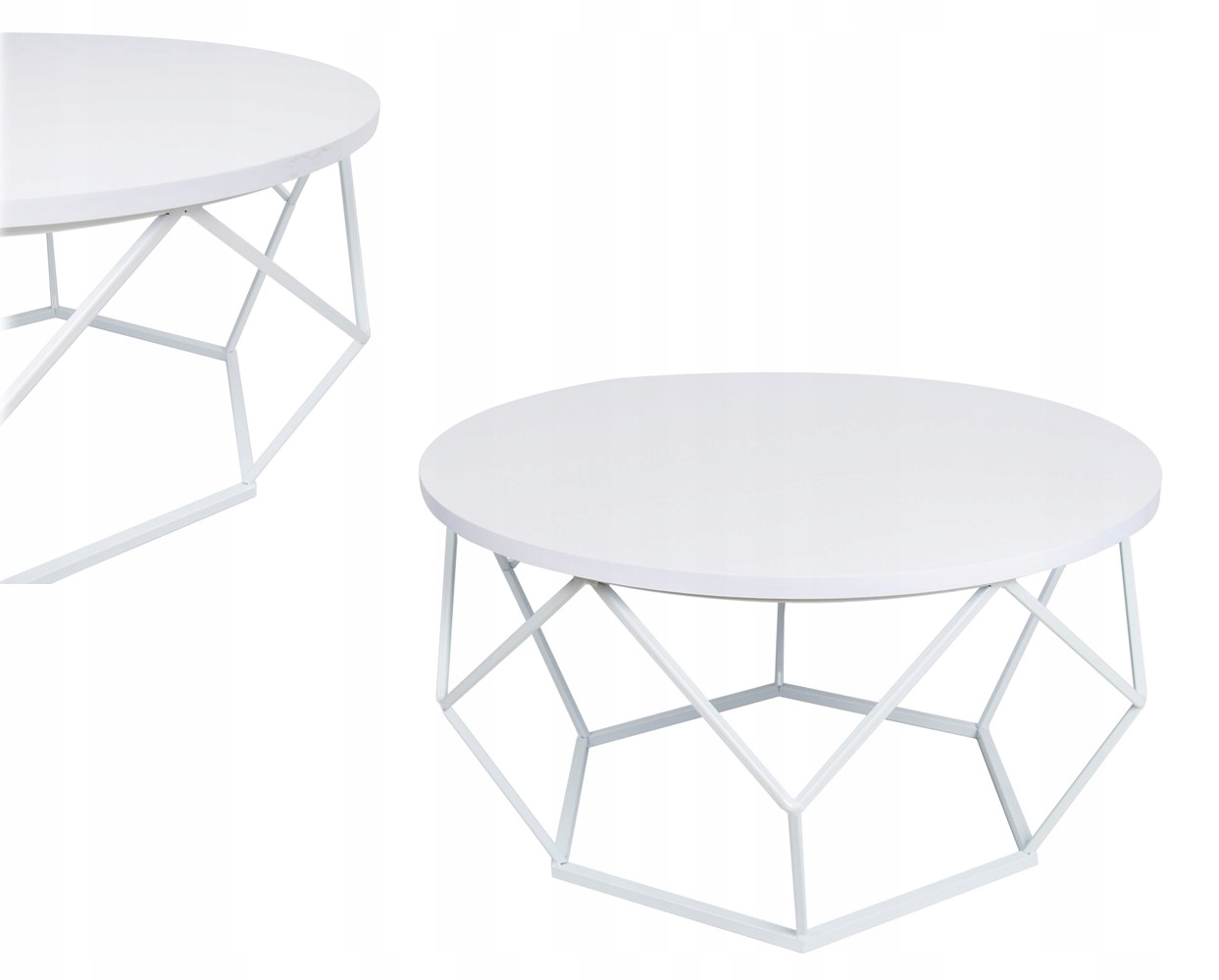

Stolik kawowy nowoczesny 70 cm stół do salonu loft
