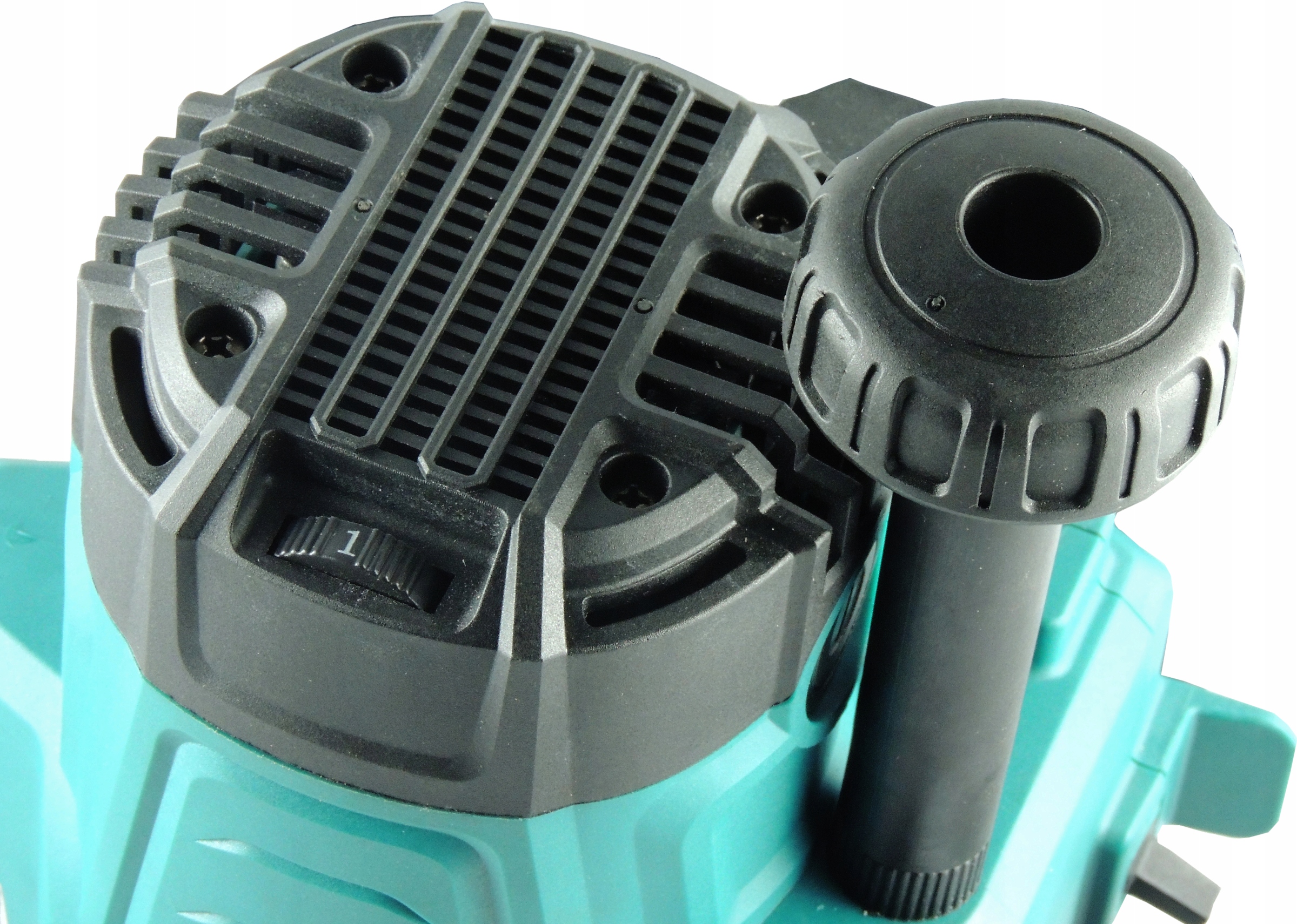 GÓRNOWRZECIONOWA FREZARKA RĘCZNA DO DREWNA METALU PLASTIKU MOCNA 2200W Zasilanie sieciowe