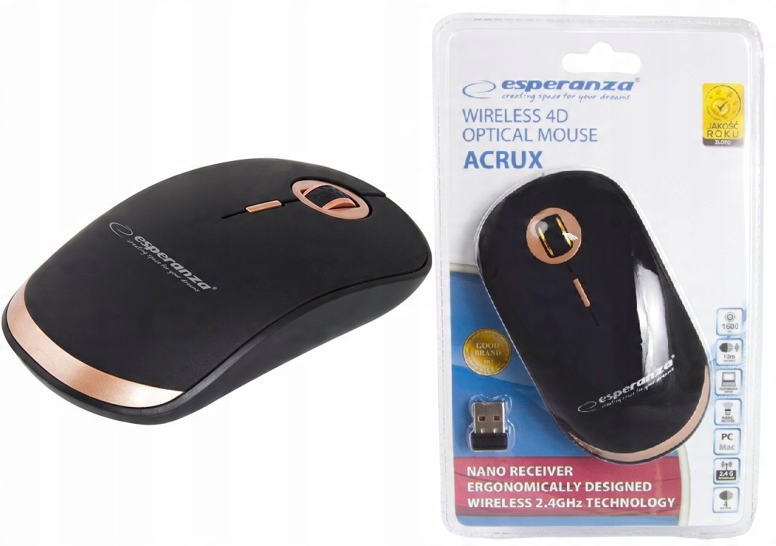 

Mysz bezprzewodowa optyczna 2.4GHz Usb