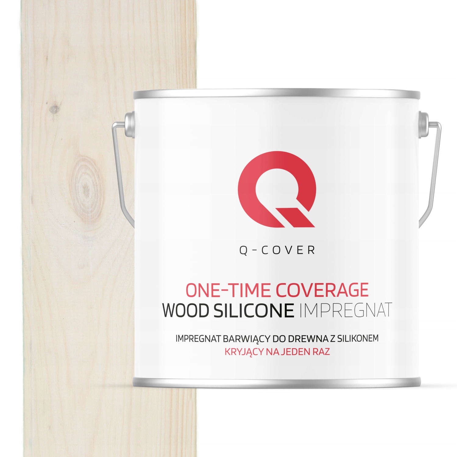 Barvící Impregnát Na Dřevo S Krycím Silikonem Na Jedno Použití Altán Bílý 5 L