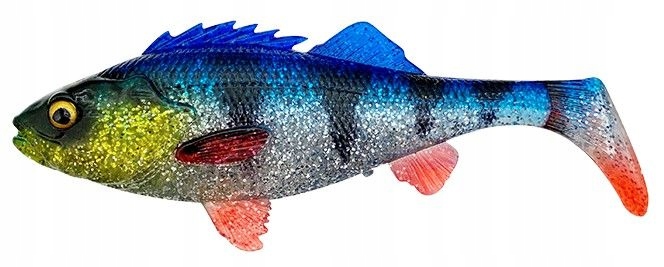 Savage Gear 4D Perch Shad 20cm 94g Blue Silver Długość (cm): 20, Waga (g):