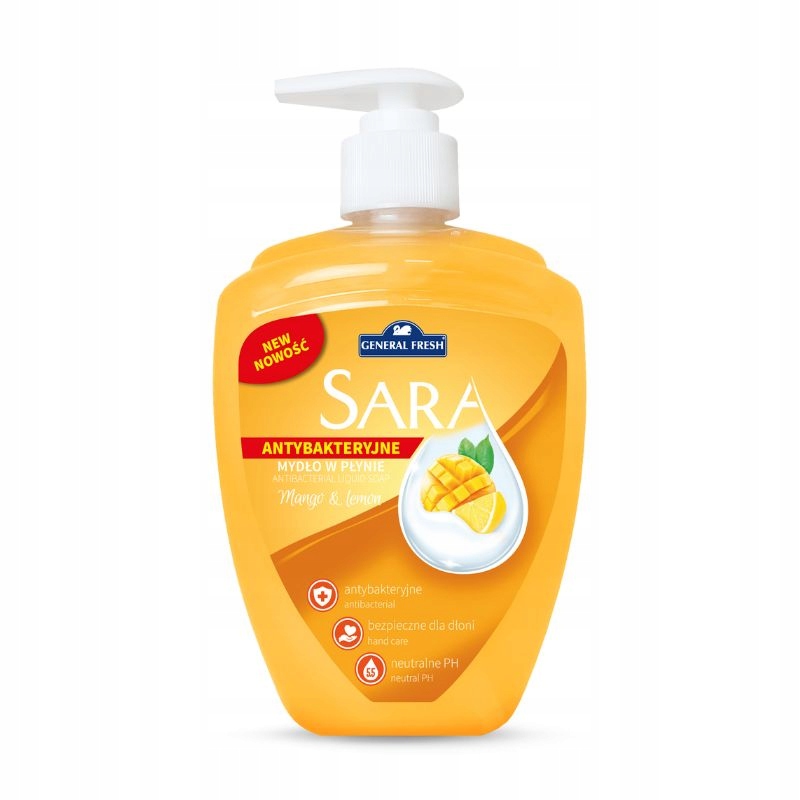 Mydło w płynie SARA mango i cytryna - General Fresh