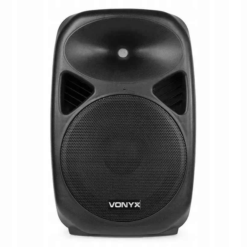 Nagłośnienie mobilne KOLUMNA12'' BT + statyw mic Kolor czarny