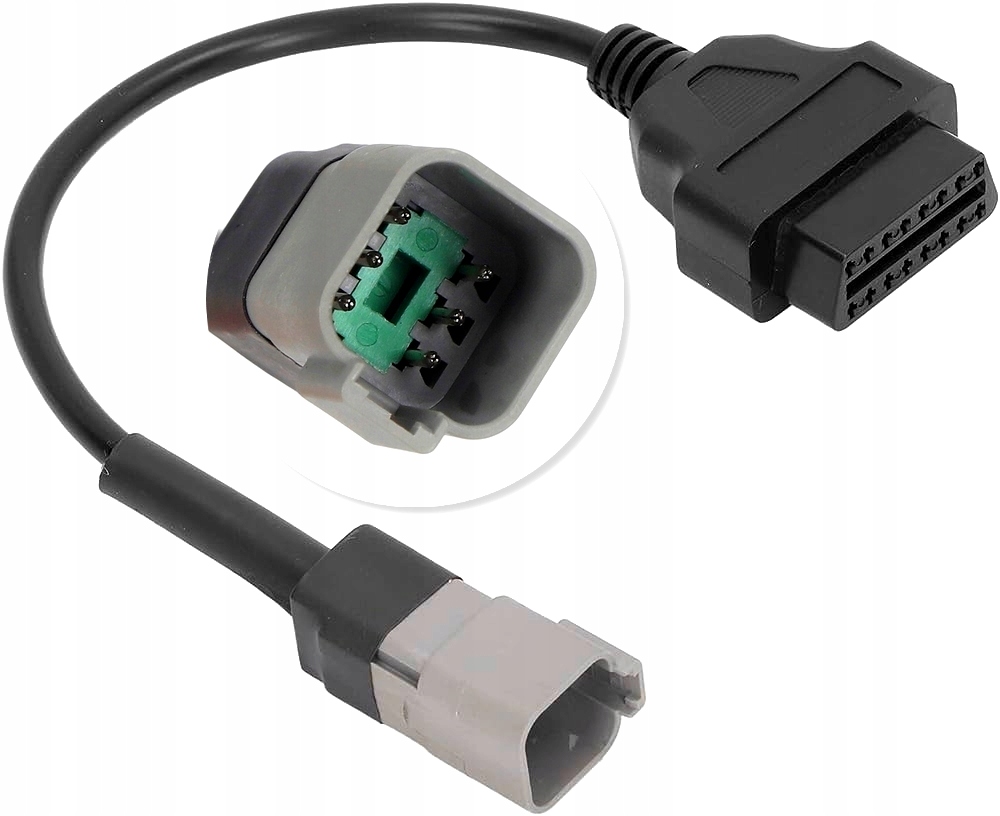Kabel Diagnostyczny Przejściówka Adapter Kabel Can-am 6 pin OBD2