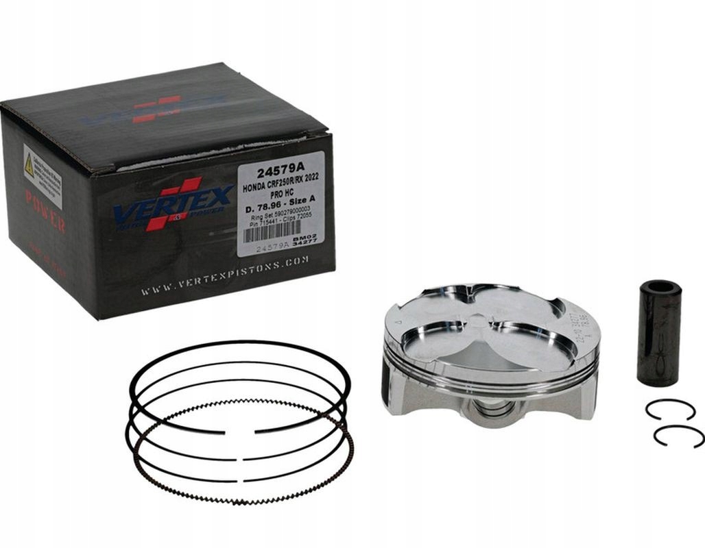 Vertex Piest Honda Crf 250R/RX '22-'24 (hc 14,4:1) (78.98 MM) (std. 0,02 MM)
