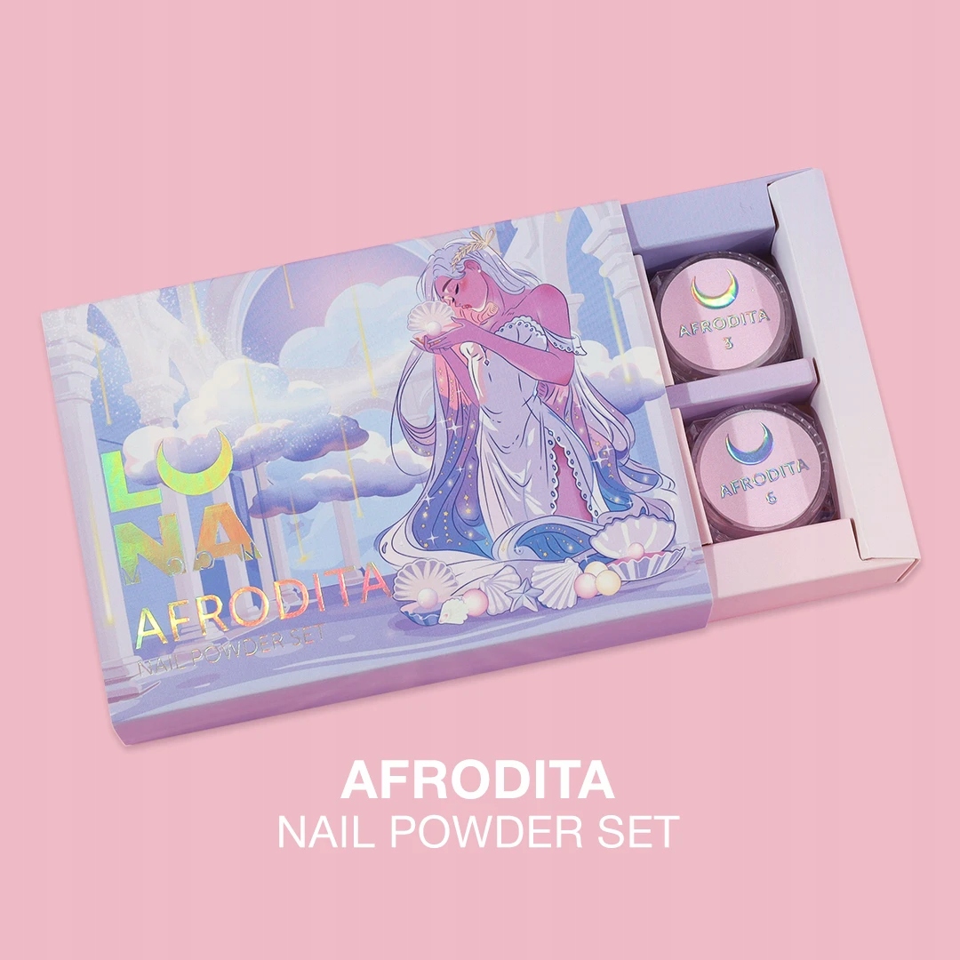 Lunamoon Afrodita Nail Powder Set