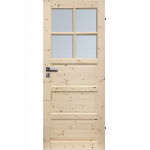 DRZWI WEWNĘTRZNE IŁAWA DREWNO SOSNA WC 60