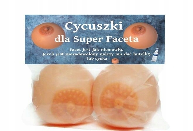 

Cycki gadżet śmieszny Dzień Mężczyzny