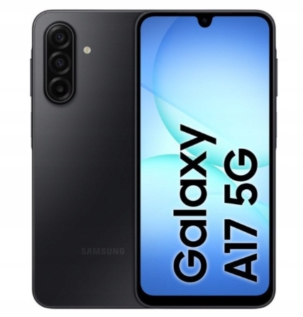 Nowy Smartfon Samsung Galaxy A17 5G A176B/DS Smartfon 4GB/128GB Czarny