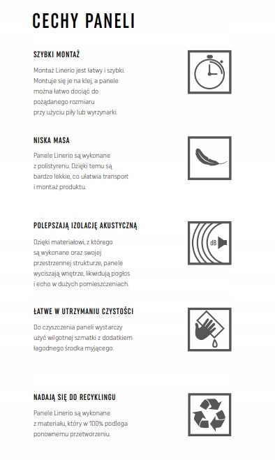 LISTWA UNIWERSALNA LINERIO S-LINE MOCCA LAMELE Szerokość produktu 2.5 cm