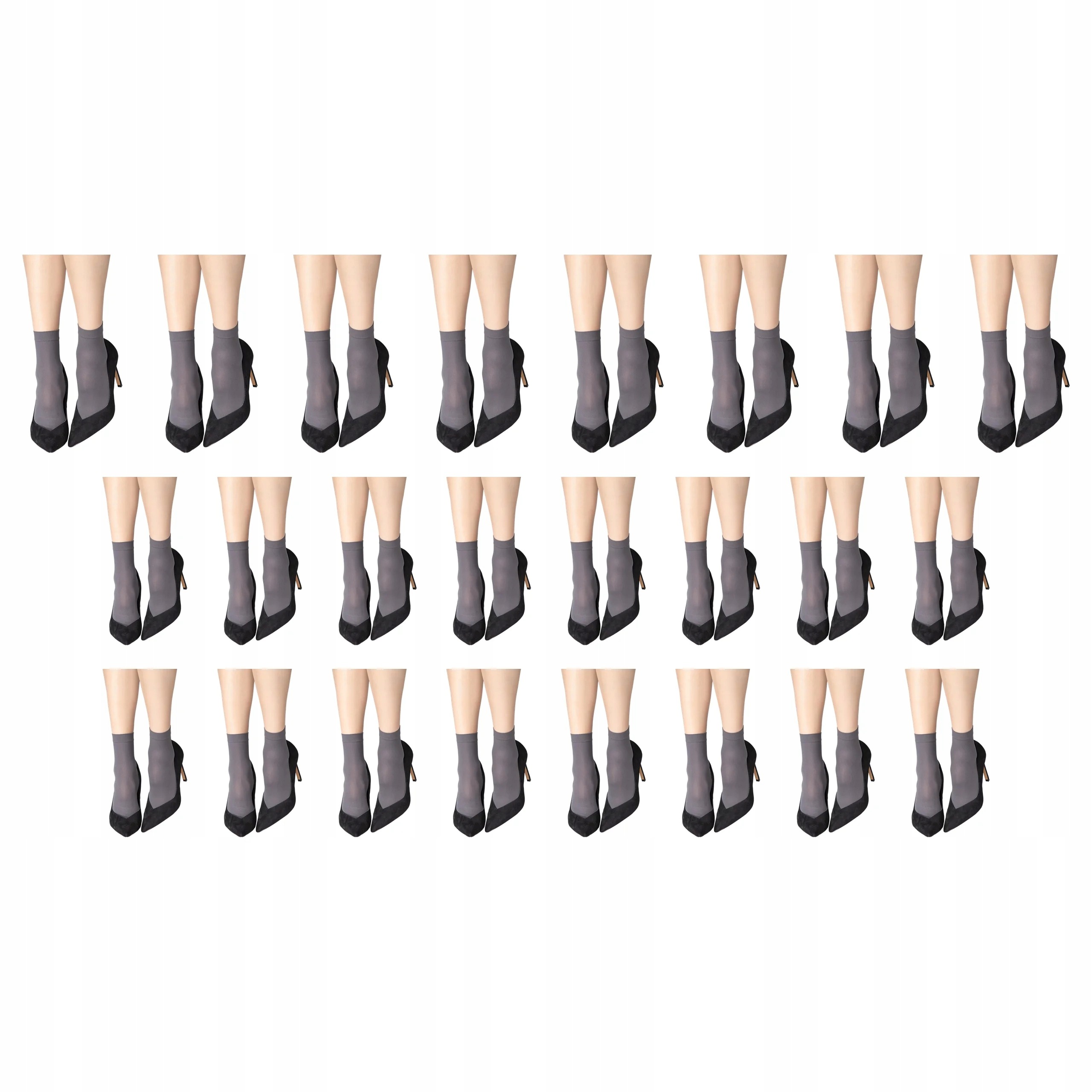 15 x Ponožky Soks 40 den Marilyn Grigio 2 páry v balení