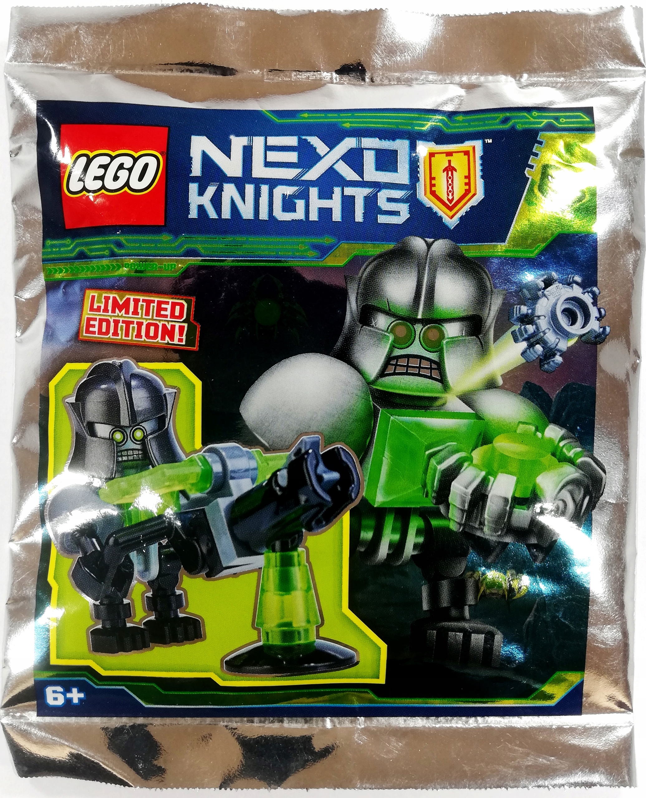 ®️！！ LEGO NEXO KNIGHTS CYBERBYTER 271827 POLYBAG SASZETKA • Cena