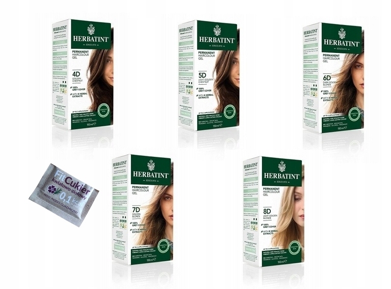 

Herbatint Farba Do Włosów 4D 5D 6D 7D 8D