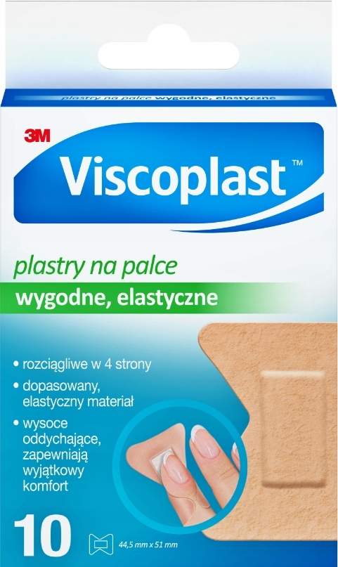 

Viscoplast Plastry na Palce 44,5 X 51 mm 10 szt