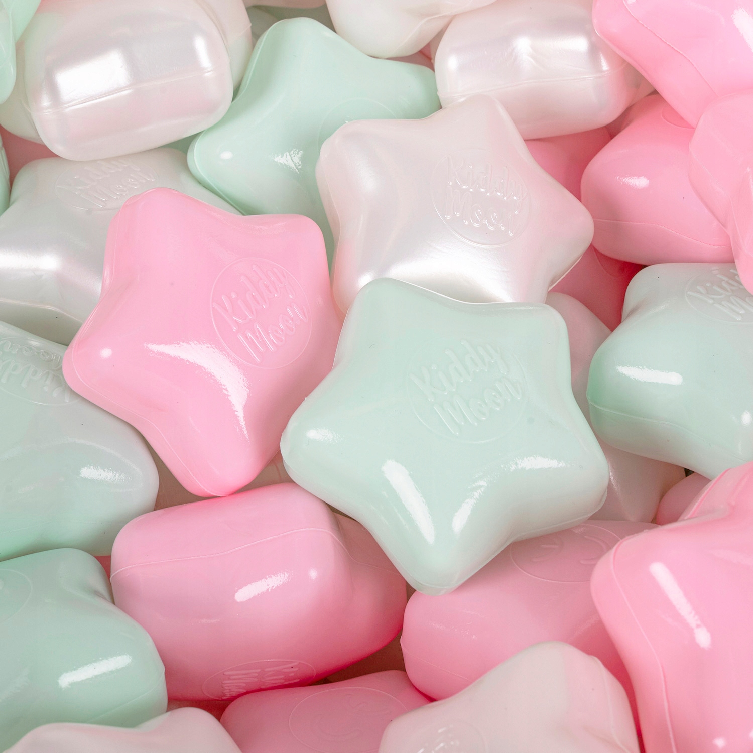 ZKG6 Plastikowe gwiazdki 6cm/500 suchy basen piłki