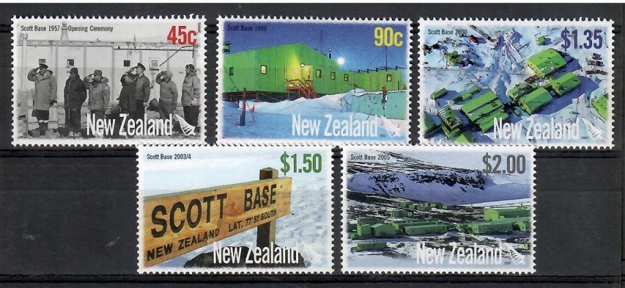 Nowa Zelandia 2007 Mi 2382-2386 Czyste **