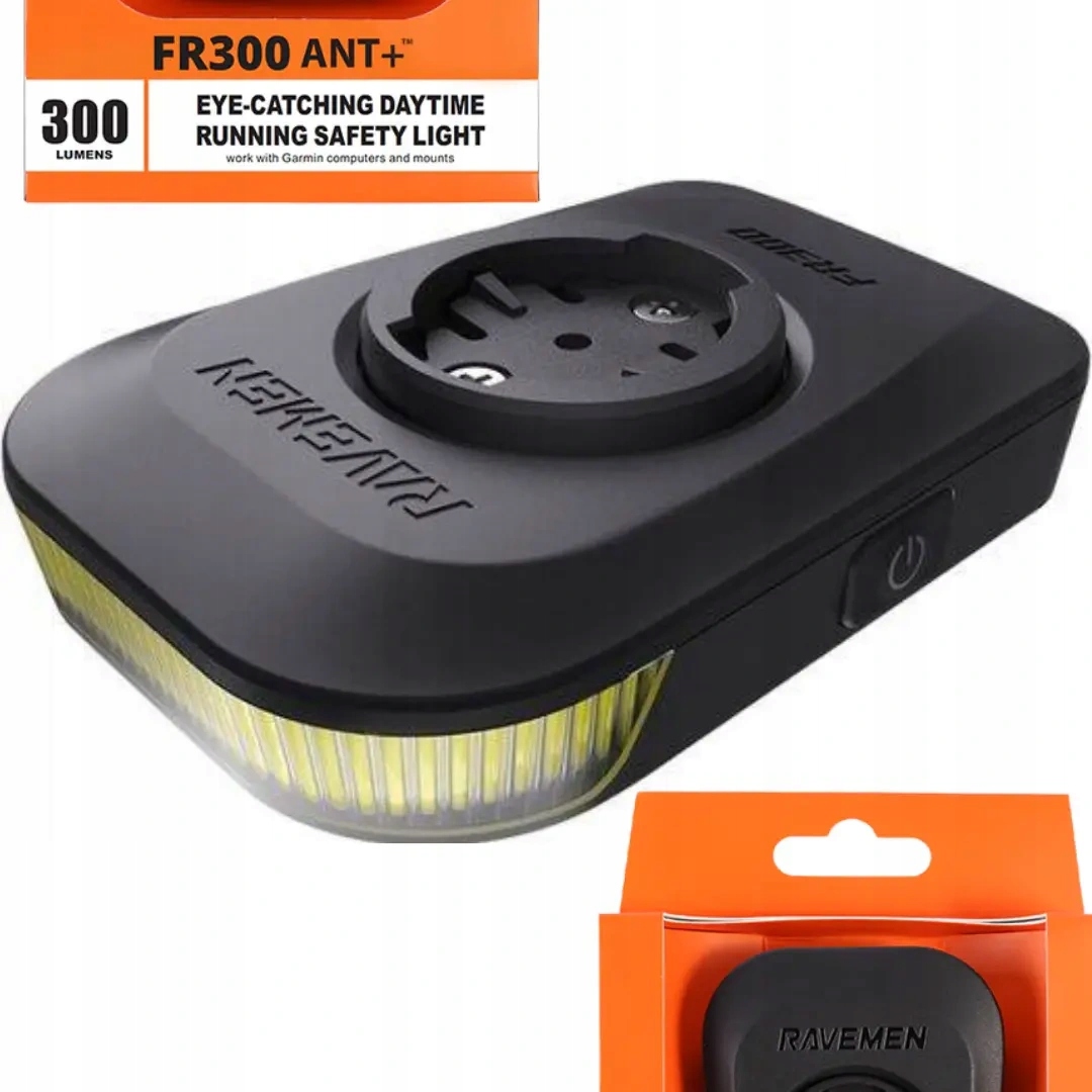 Ravemen FR300 Přední světlo Ant+ pro navigaci Garmin