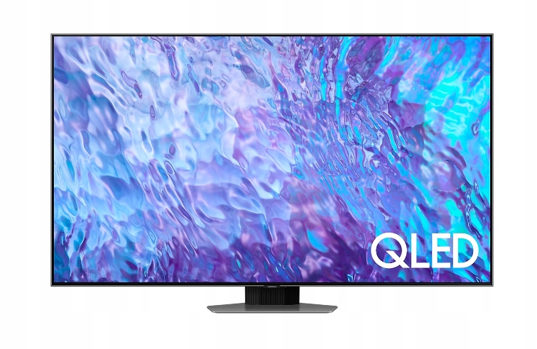 SAMSUNG Telewizor QLED QE75Q80C 75" 4K UHD szary Typ telewizora QLED
