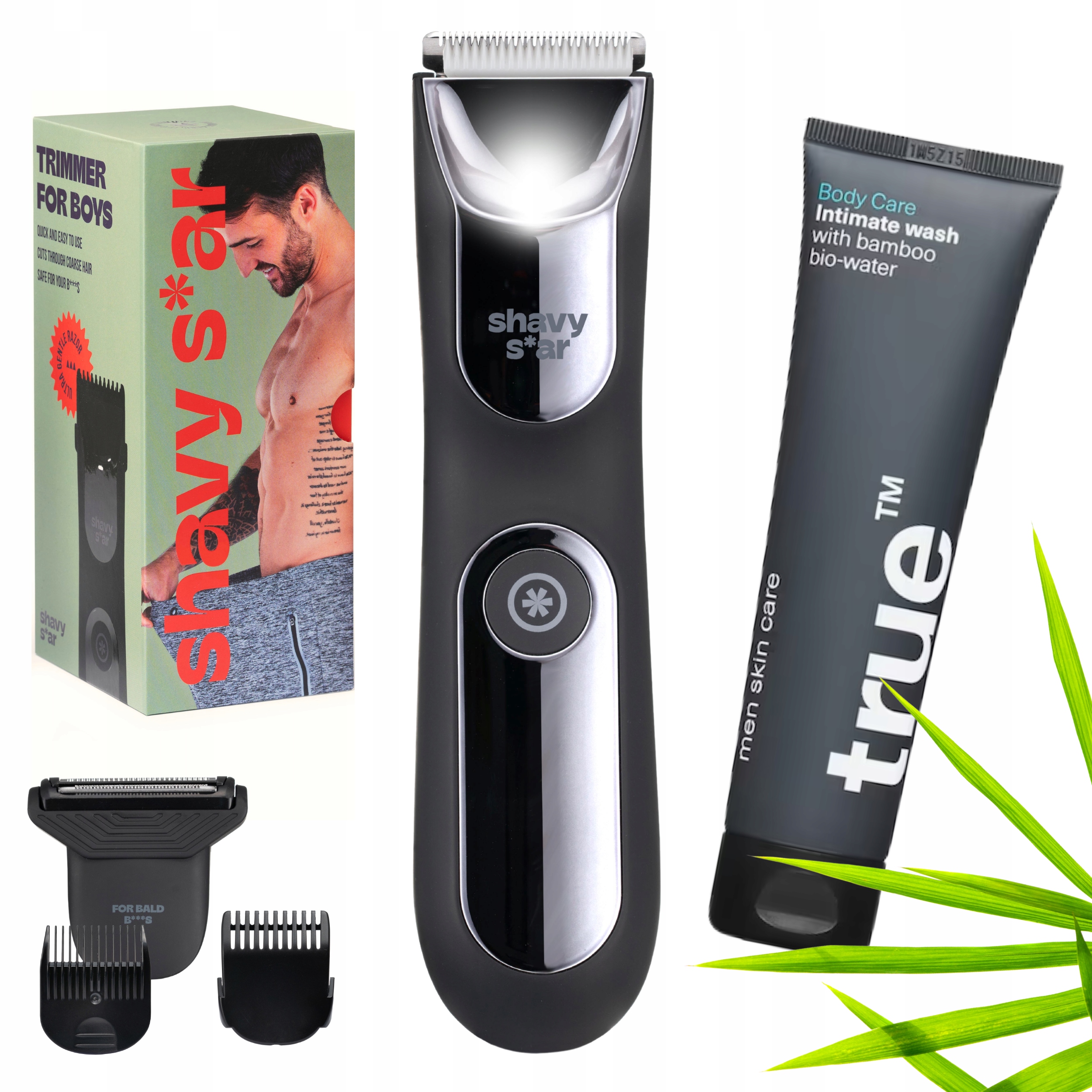 Golarka do miejsc intymnych dla mężczyzn Maszynka do strzyżenia żel