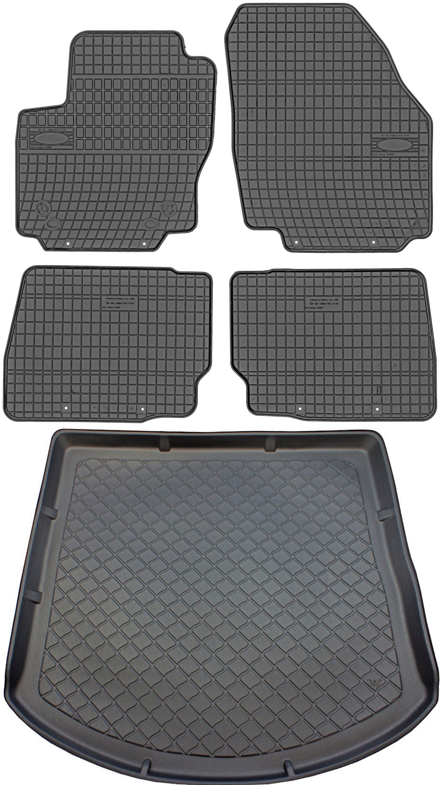 Ford Mondeo IV Kombi 2007-2011 Koberce s rohožou