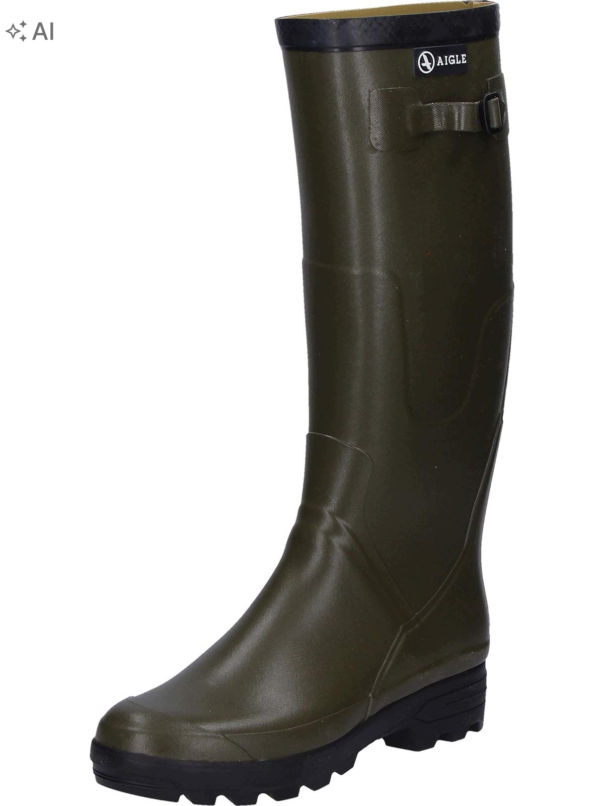 Aigle Pánské Khaki Holínky S Logem 39 6OA