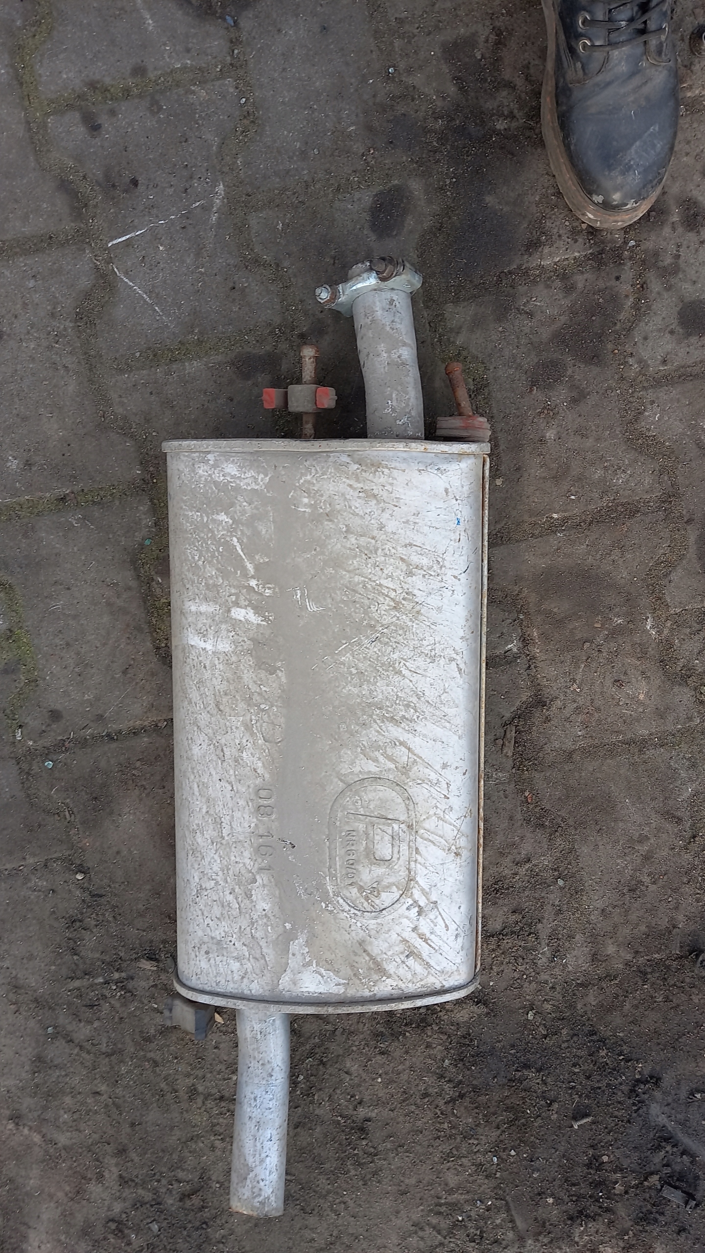 ЗАДНИЙ ГЛУШИТЕЛЬ OPEL CORSA C